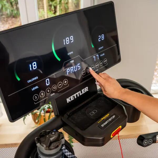 Stair Trainer - 36 Trainingsprogramme - Frequenz: 14 bis 140 Stufen pro Minute 8/8