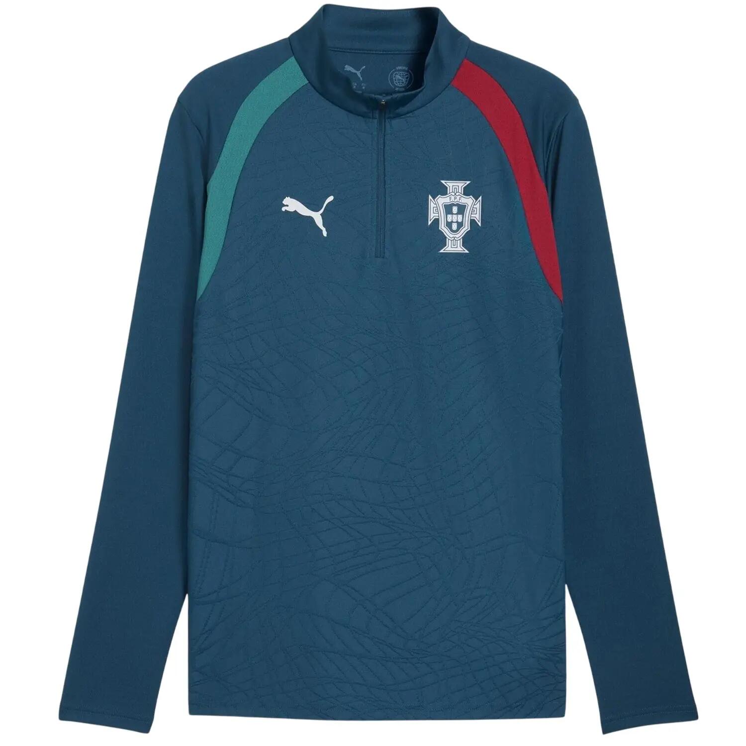Puma Mens World Cup 2026 Portugal FC Long-Sleeved Drill Top
