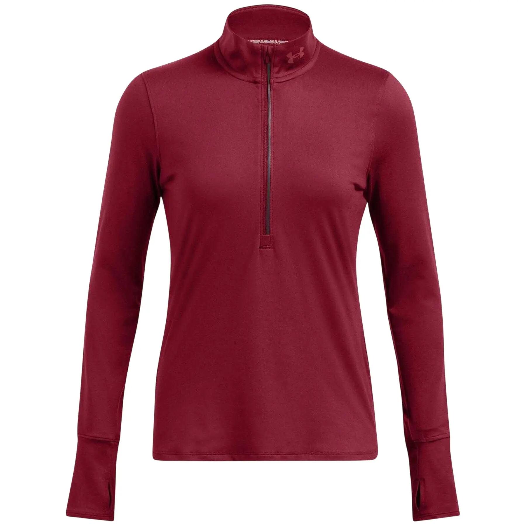 Under Armour Womens/Ladies Launch Pro Half Zip Fitted Long-Sleeved Track Top