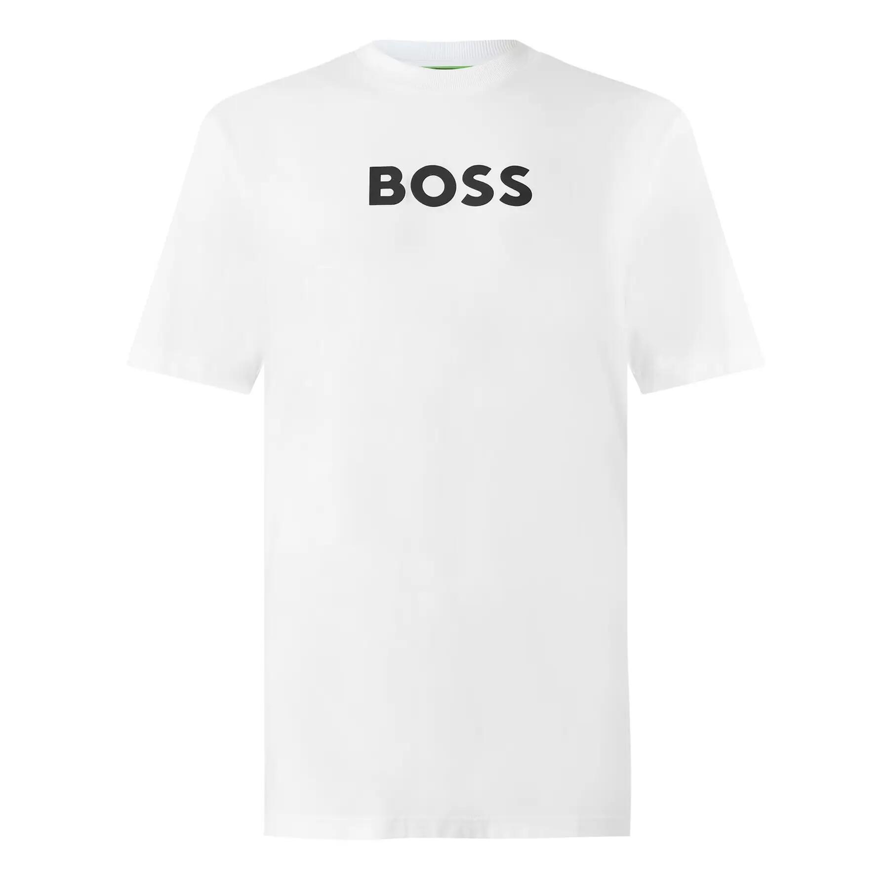 Boss Mens Logo Short-Sleeved T-Shirt