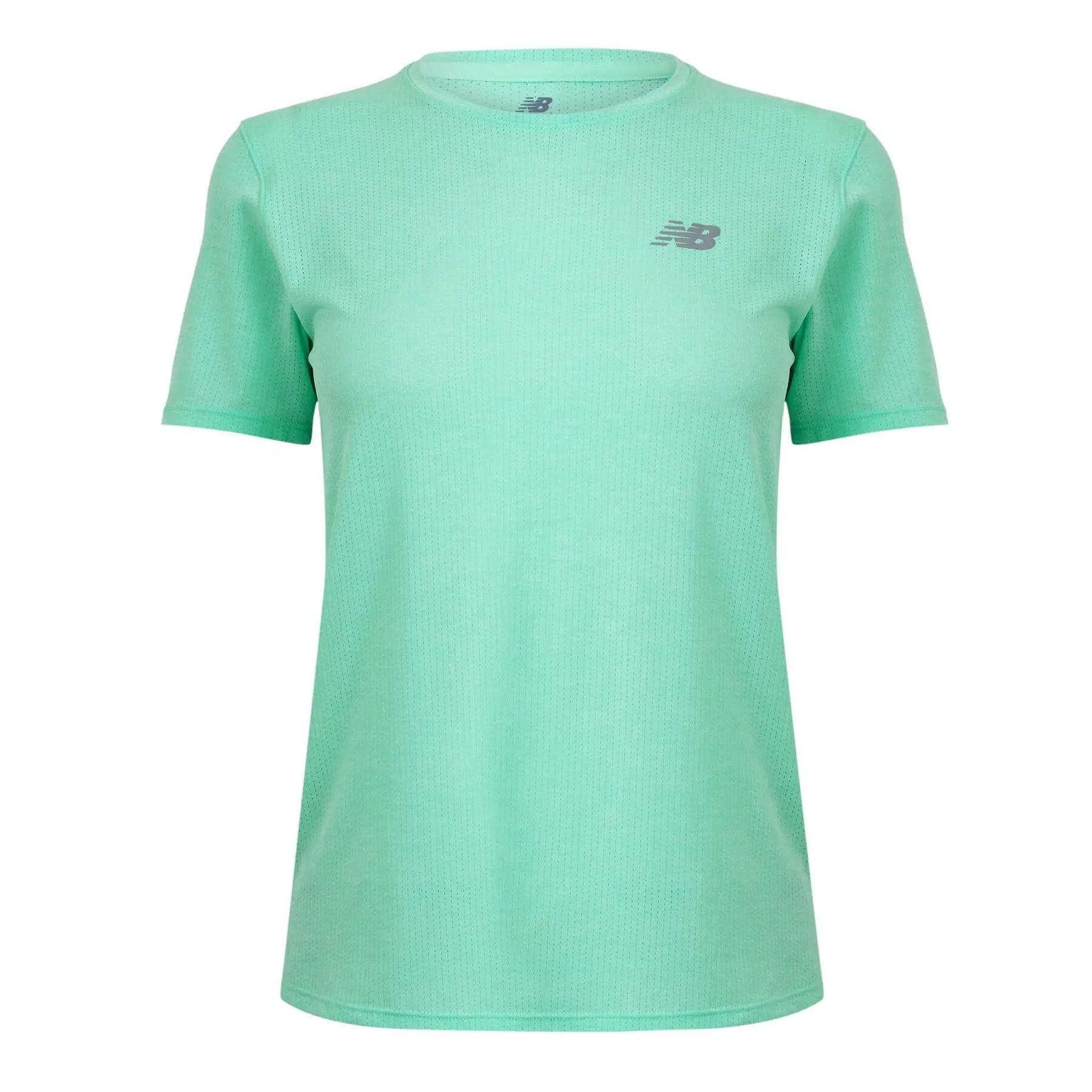 New Balance Womens/Ladies Performance Short-Sleeved Running T-Shirt