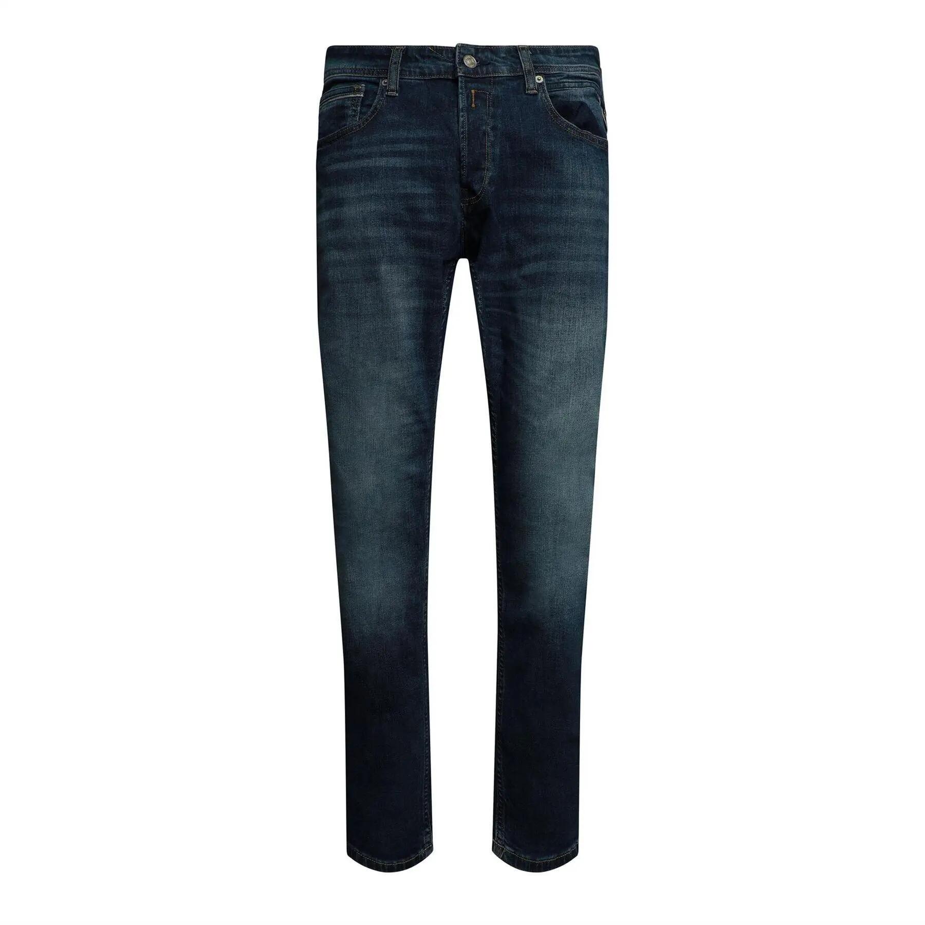 Replay Mens Grover Straight Leg Jeans