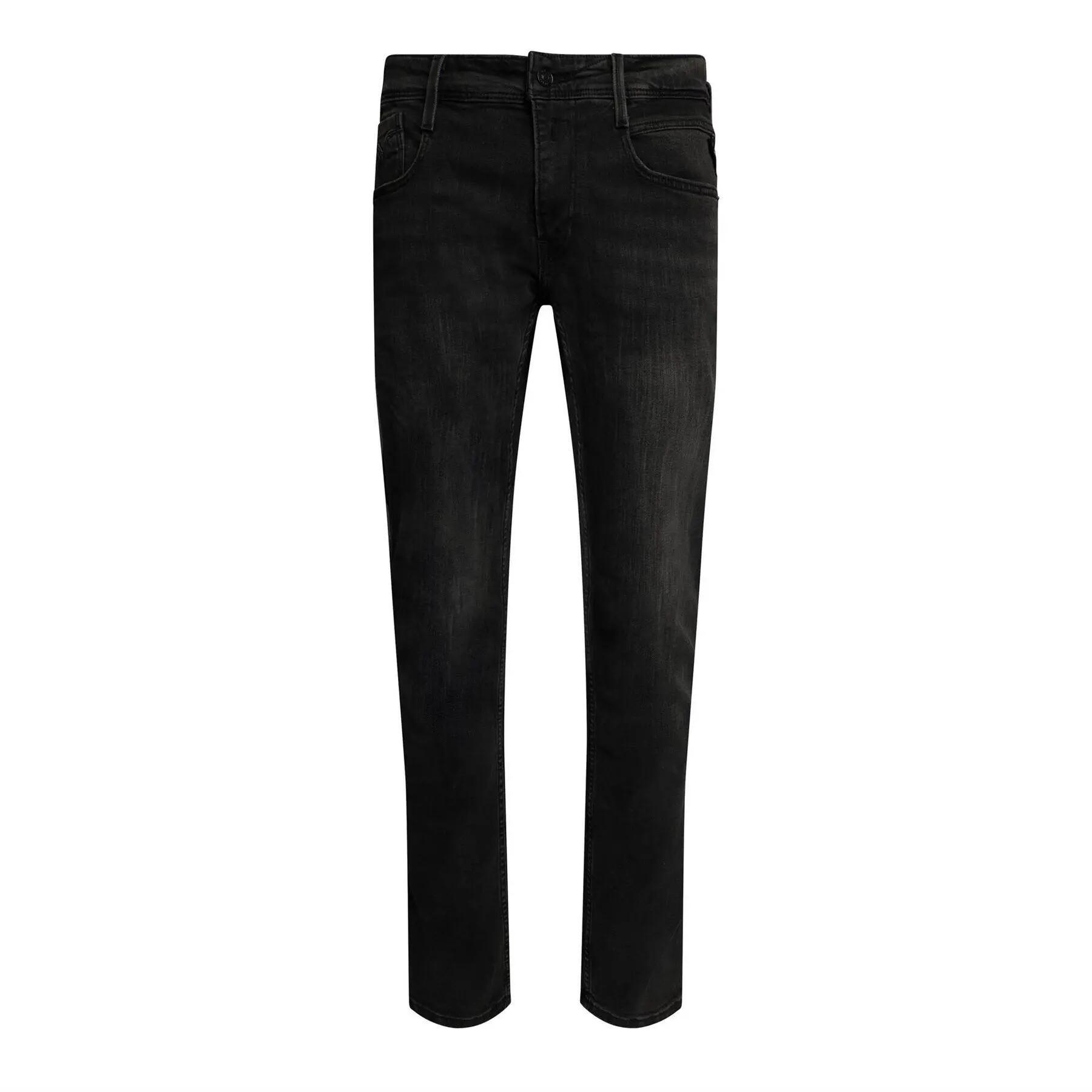 Replay Mens Anbass Washed Slim Jeans