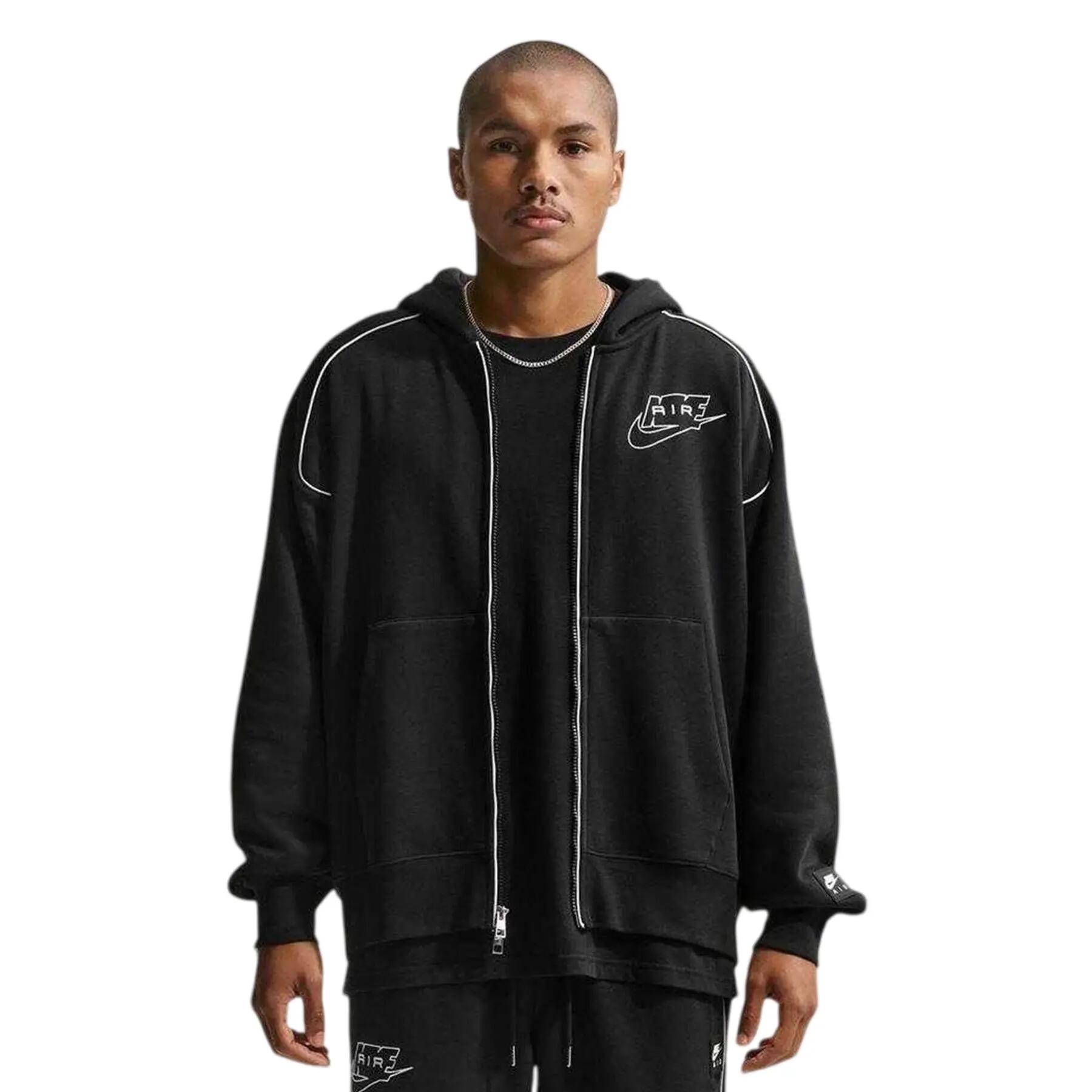 Nike Mens Air Fleece Full Zip Hoodie