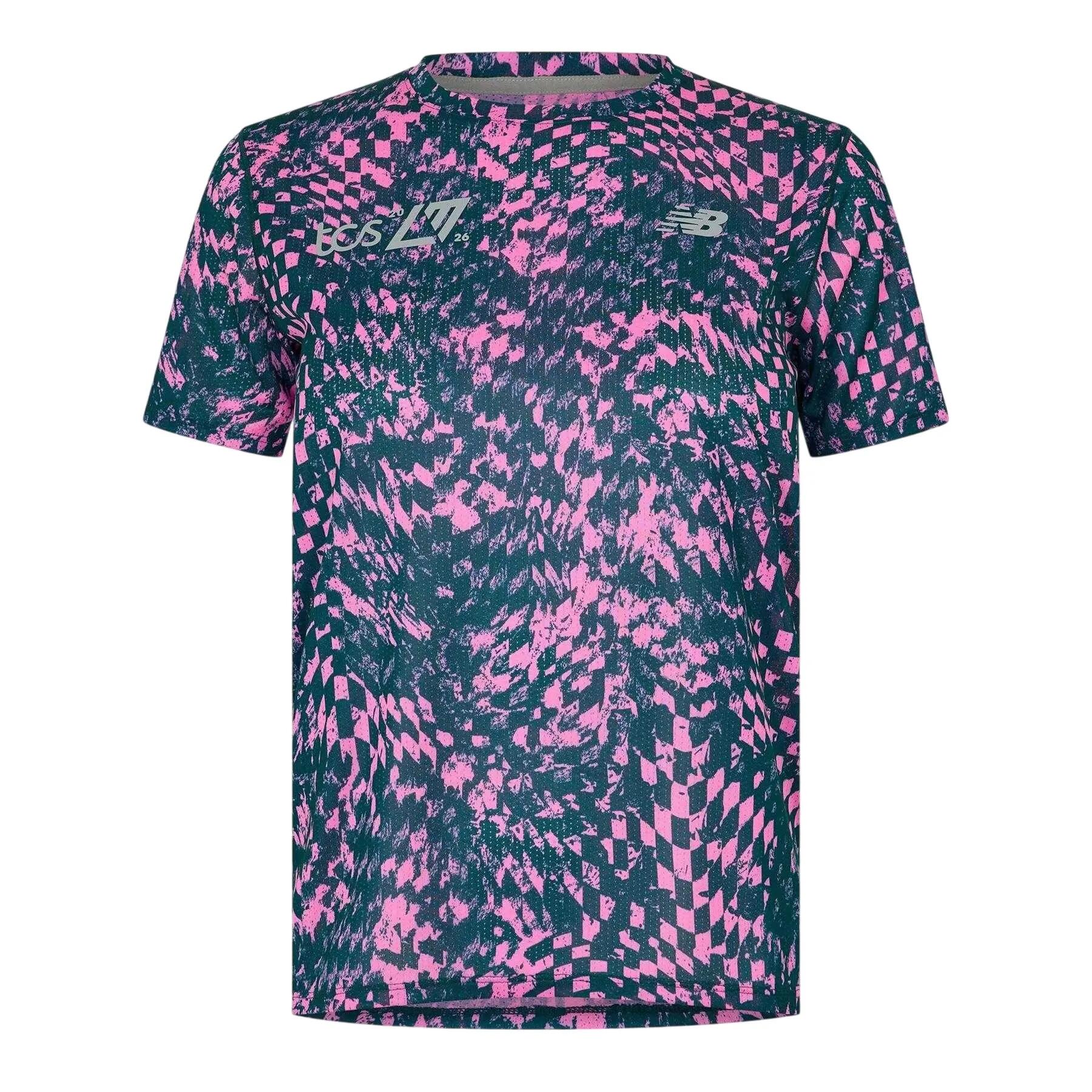 New Balance Womens/Ladies Performance Short-Sleeved Running Top
