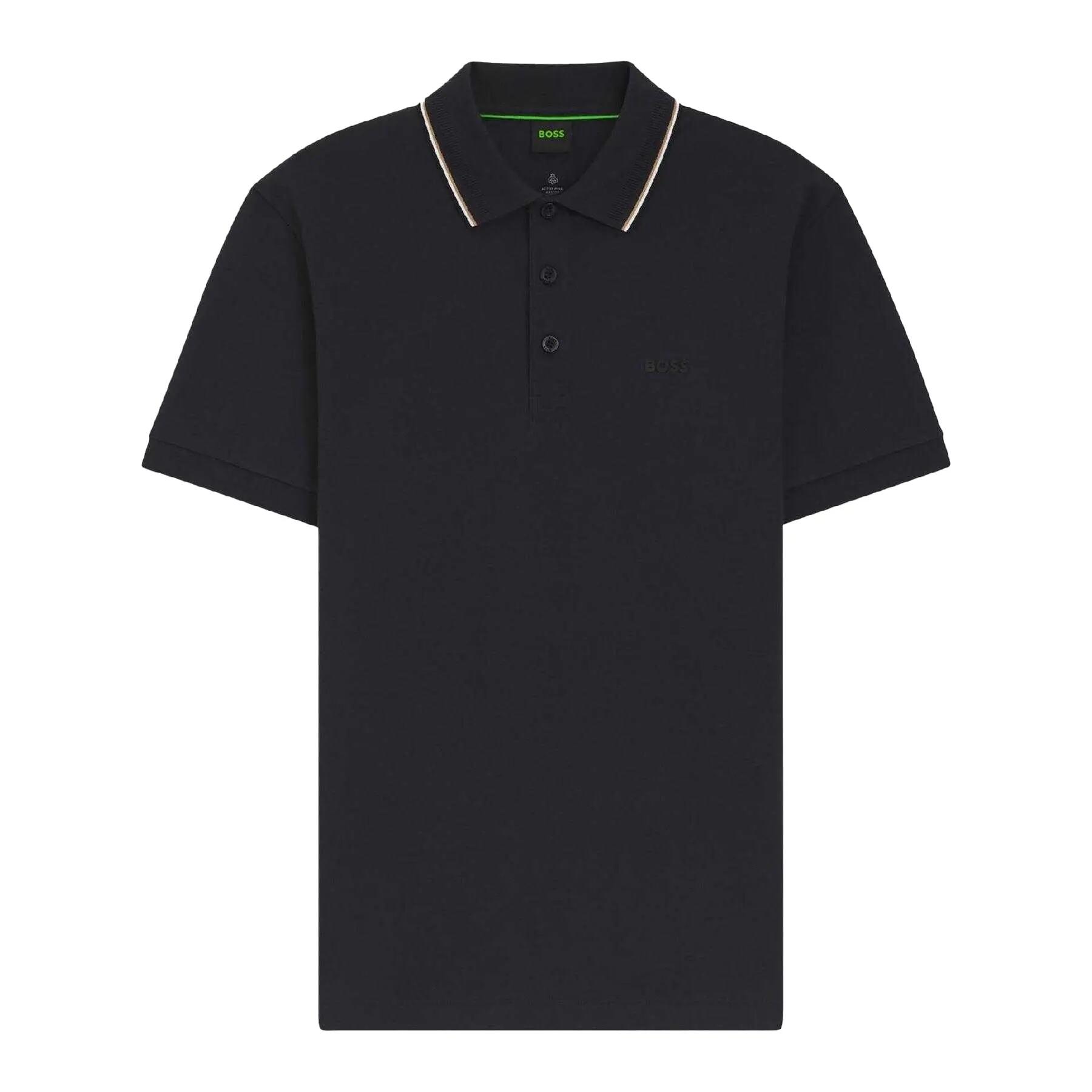 Boss Mens Pique Collared Polo Shirt