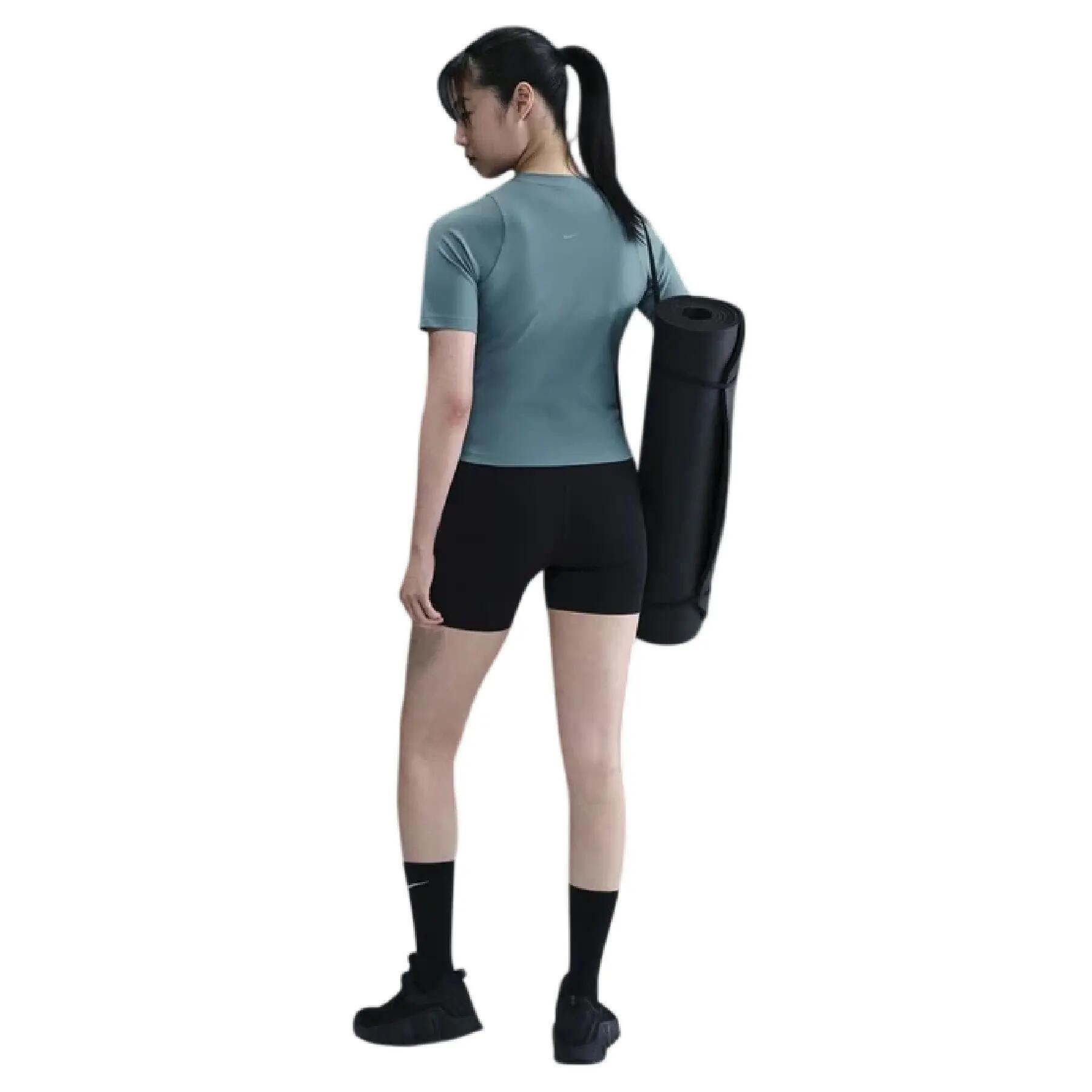 Nike Womens/Ladies Zenvy Swoosh Ribbed Top