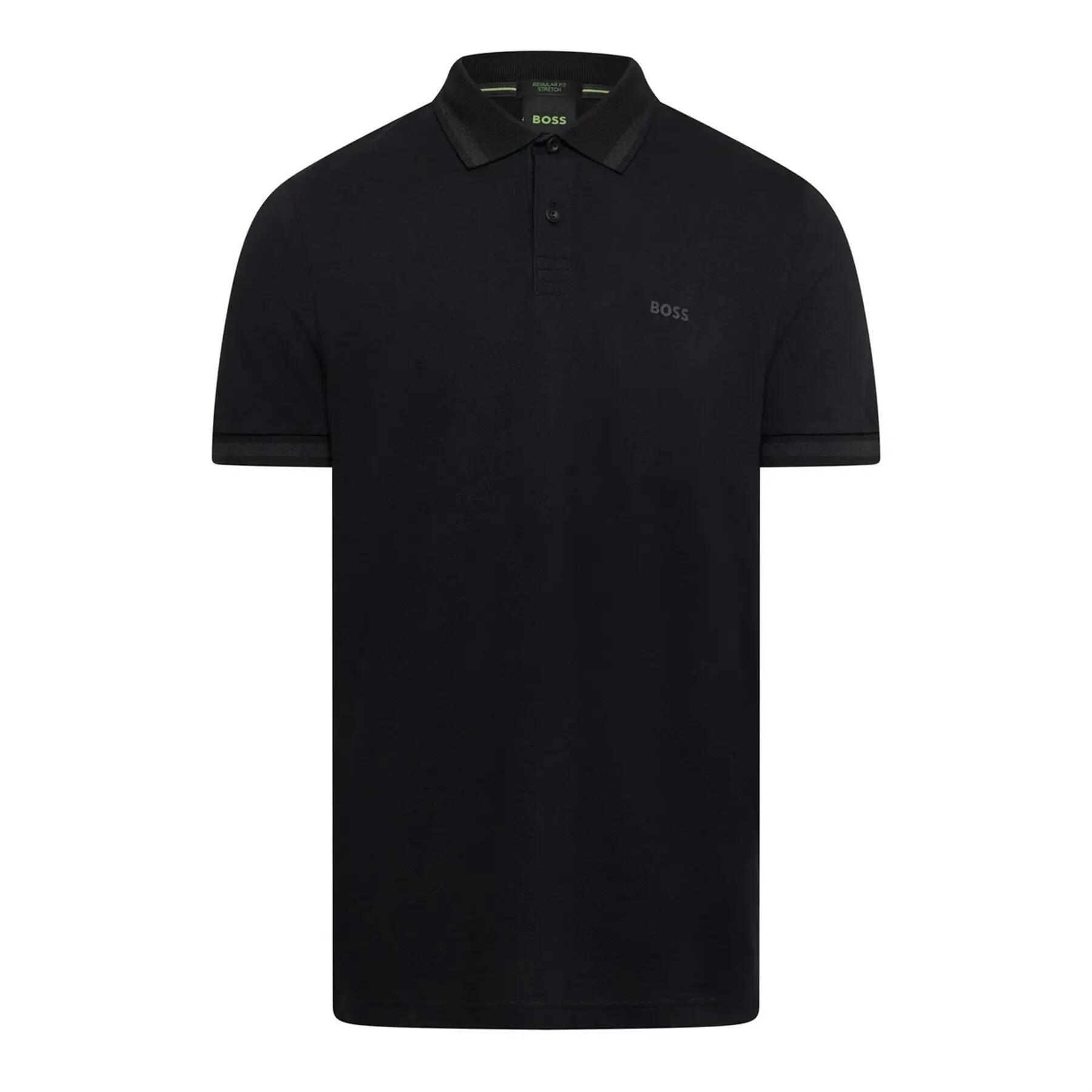 Boss Mens Plain Collared Regular Polo Shirt