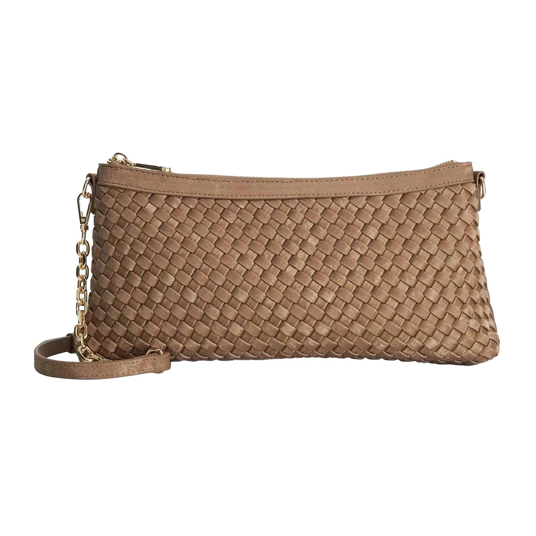 Dune London Earlington Woven Clutch Bag