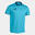 Polo manches courtes Garçon Joma Championship vi turquoise fluo bleu marine