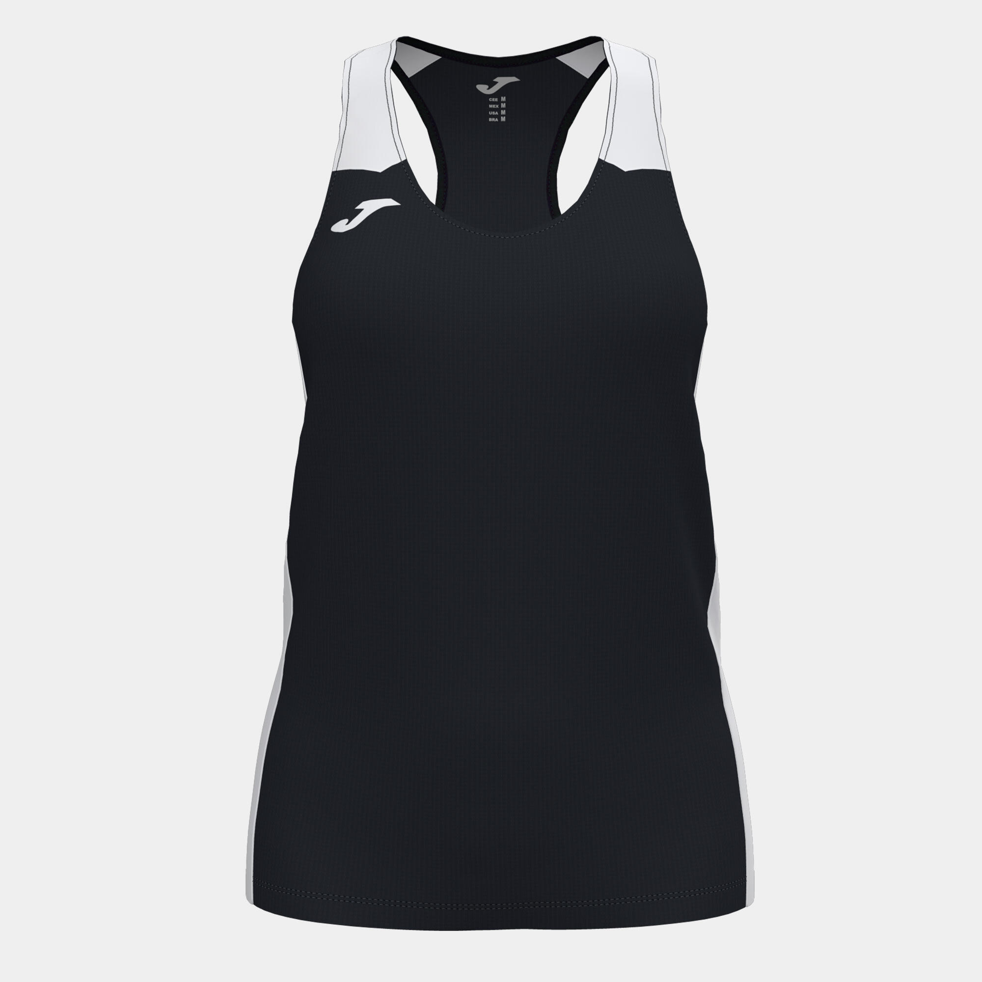 JOMA Camiseta Tirantes Running Mujer Joma Record II Negro