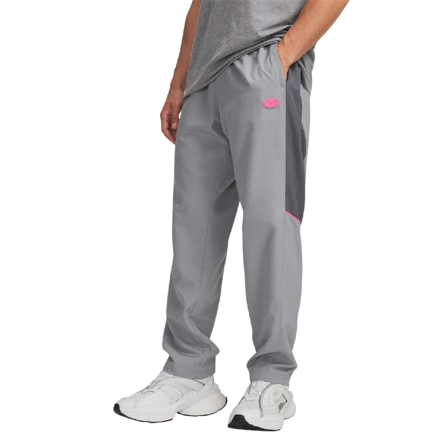 Under Armour Mens Rival Colour Block Tracksuit Bottoms