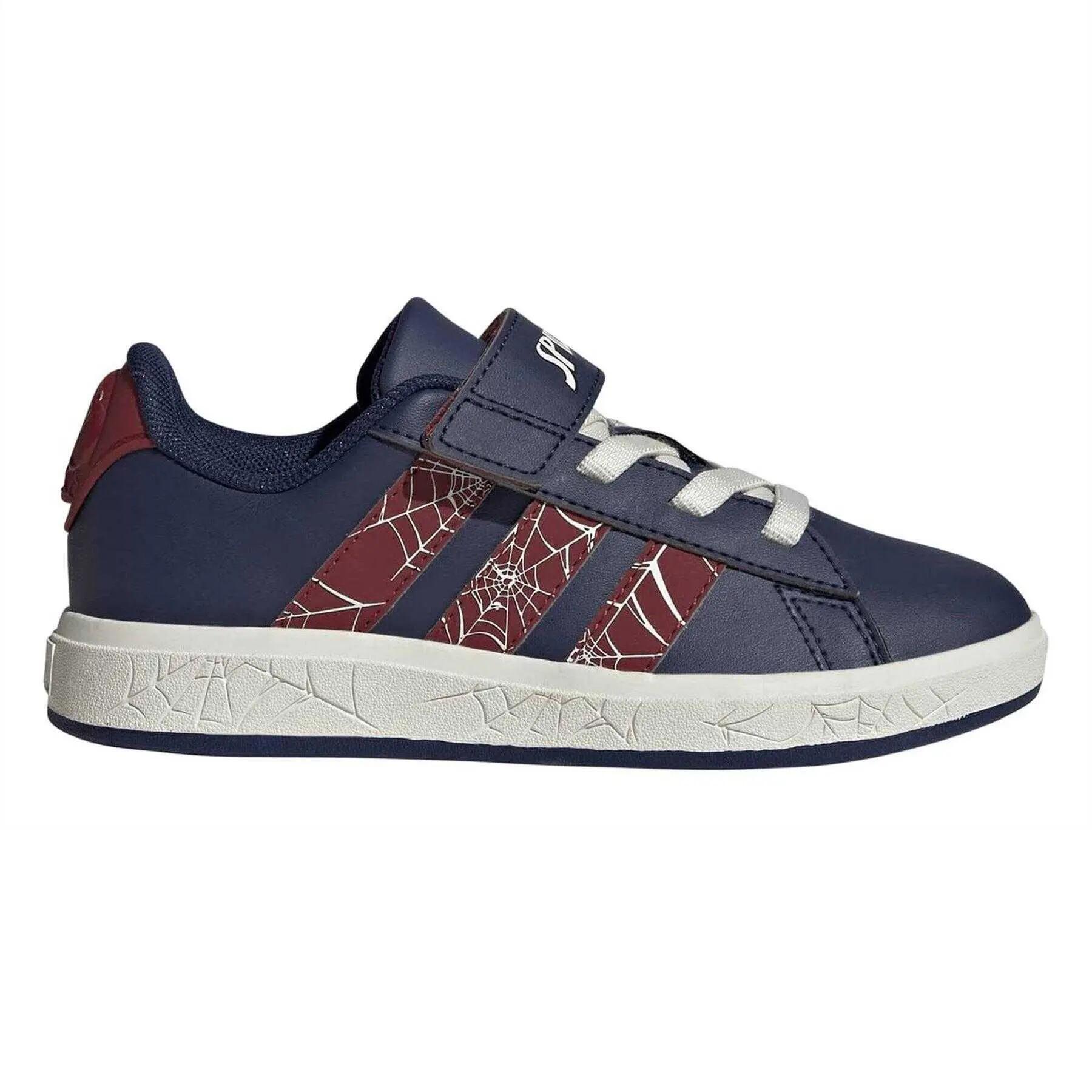 Adidas Childrens/Kids Grand Court Spider-Man Trainers