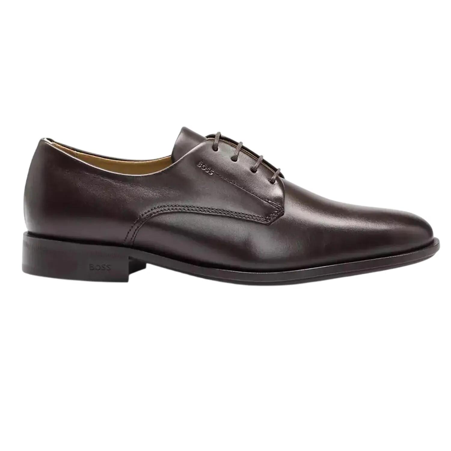 Boss Mens Colby Leather Derby Shoes
