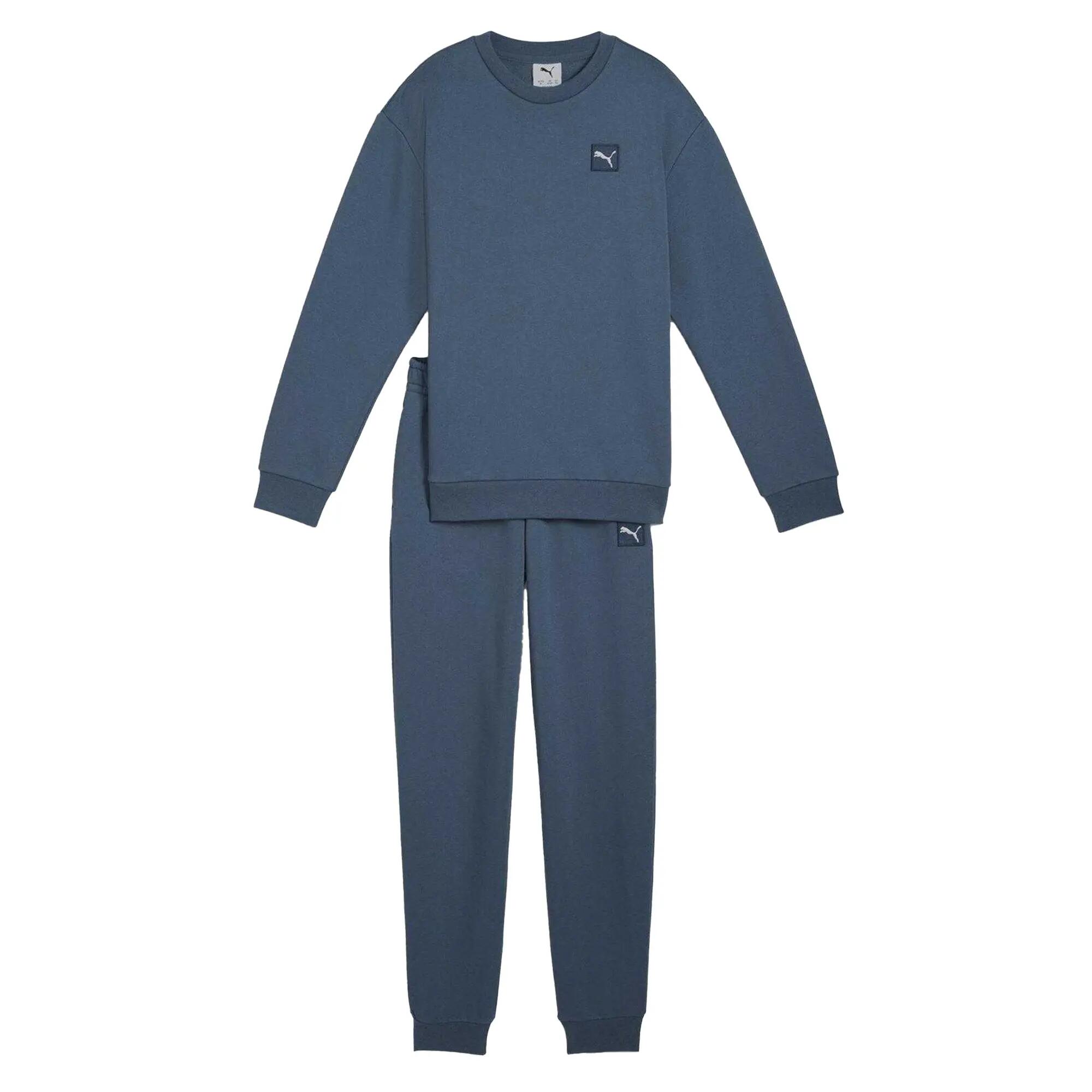 Puma Childrens/Kids Elevated Crew Neck Tracksuit