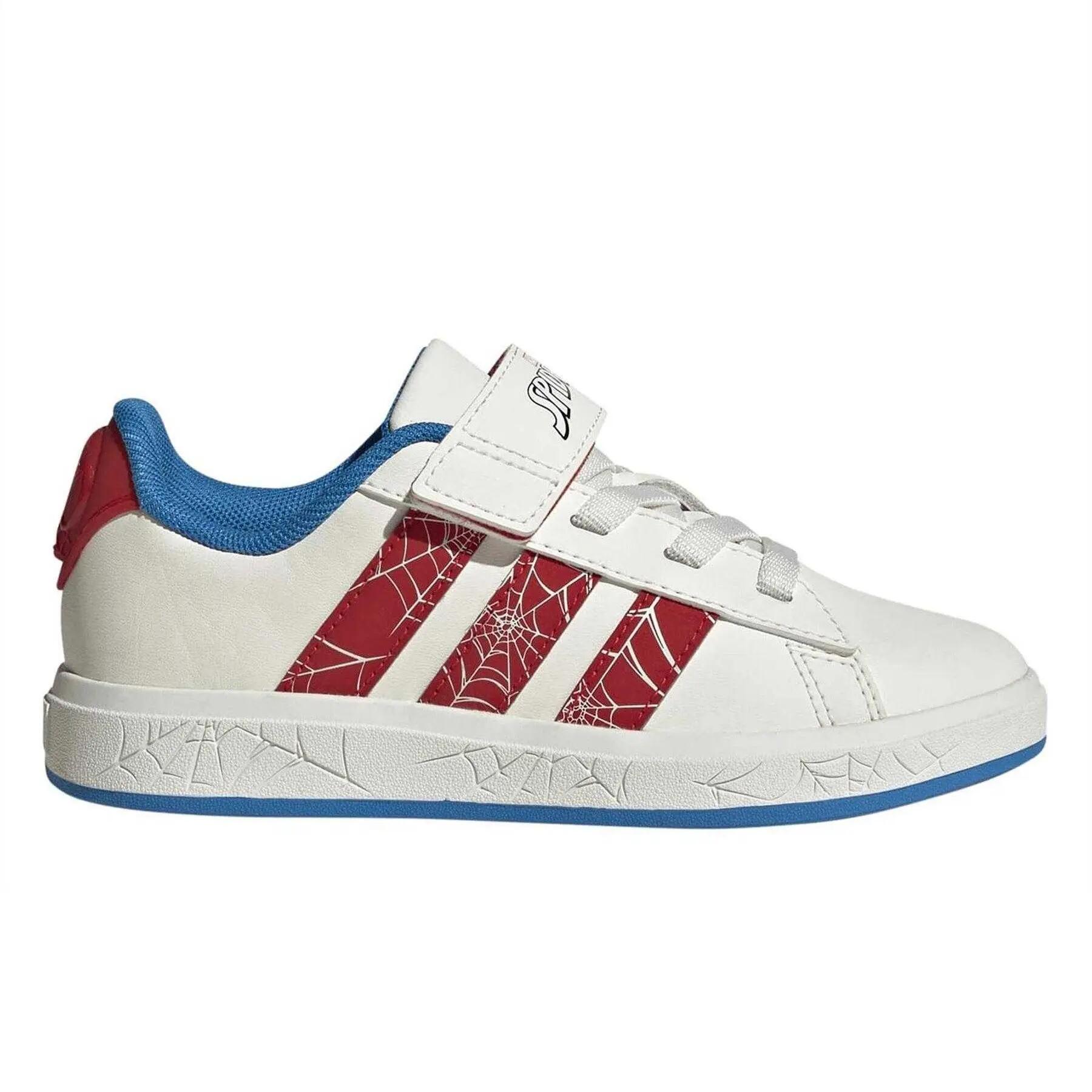 Adidas Childrens/Kids Grand Court Spider-Man Trainers