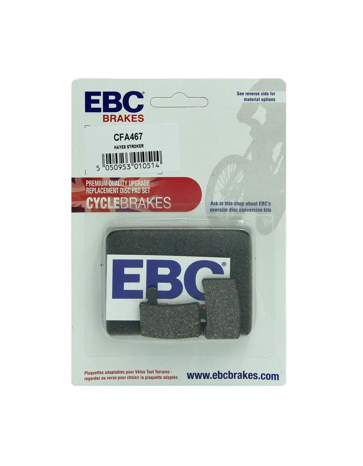 CFA467 - Klocki hamulcowe rowerowe (organiczne) EBC Brakes 2/2