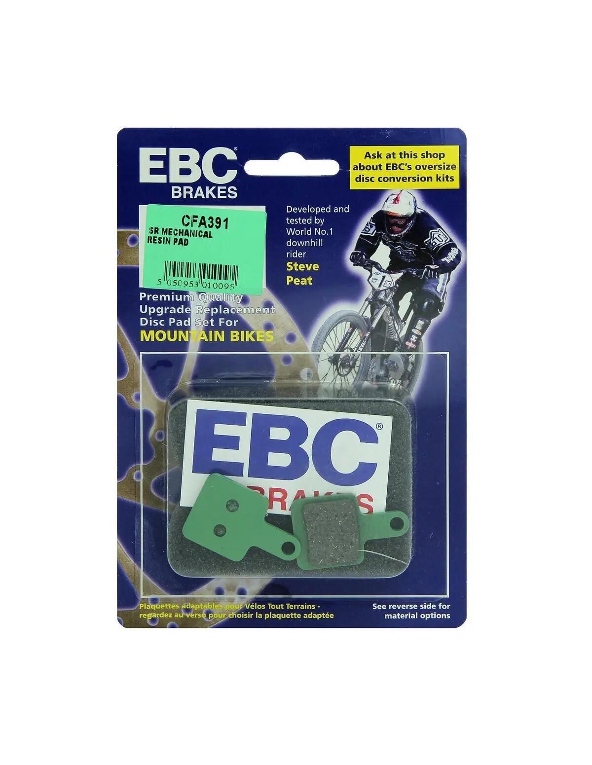 CFA391 - Klocki hamulcowe rowerowe (organiczne) EBC Brakes 4/4