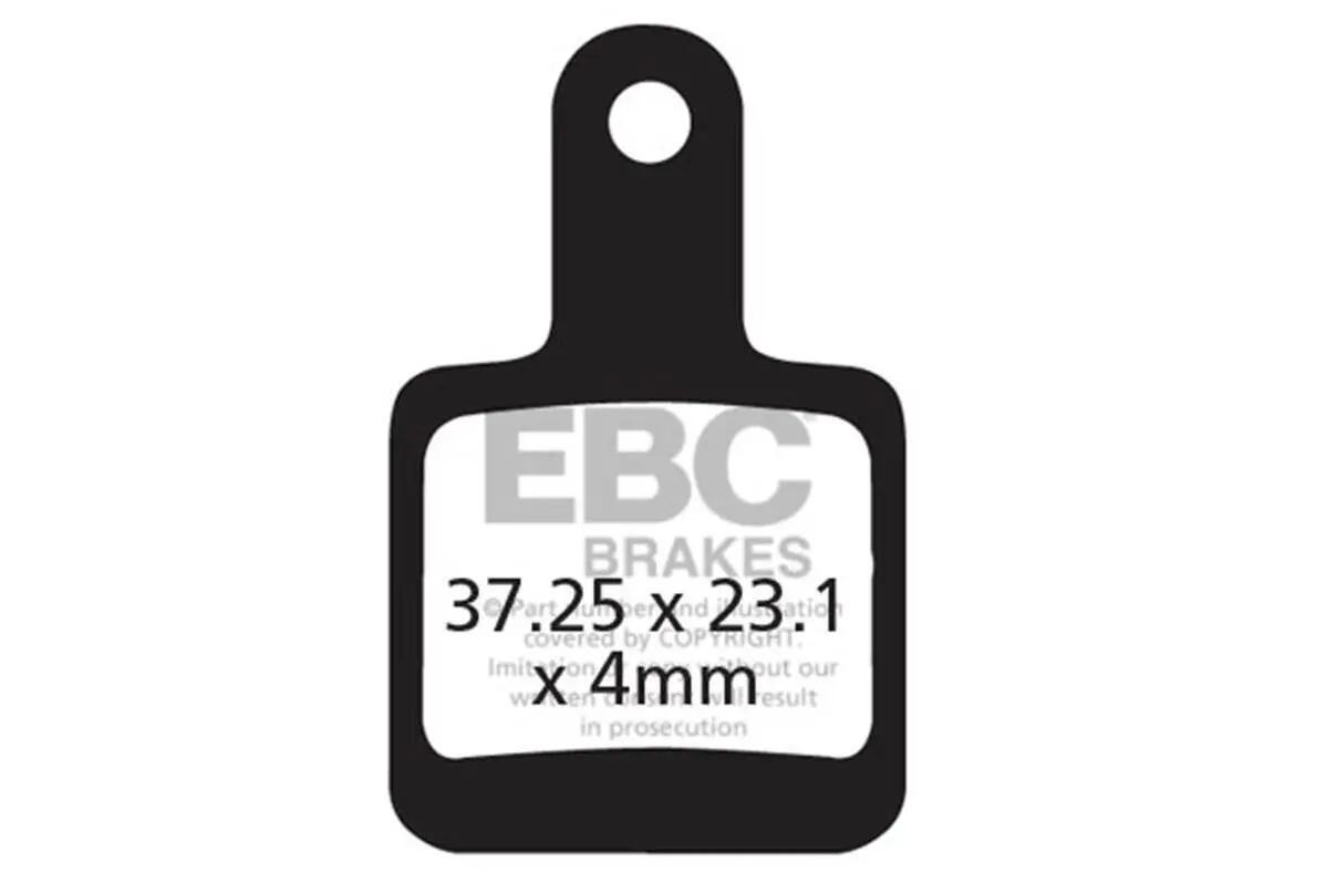 CFA391 - Klocki hamulcowe rowerowe (organiczne) EBC Brakes 2/4