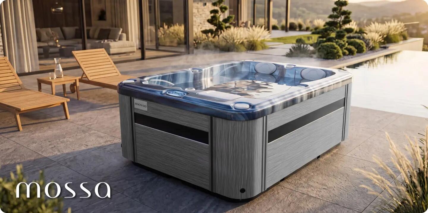 Spa ogrodowe zewnętrzne 2 osobowe 200cm x 135cm wanna z hydromasażem zestaw 15/15