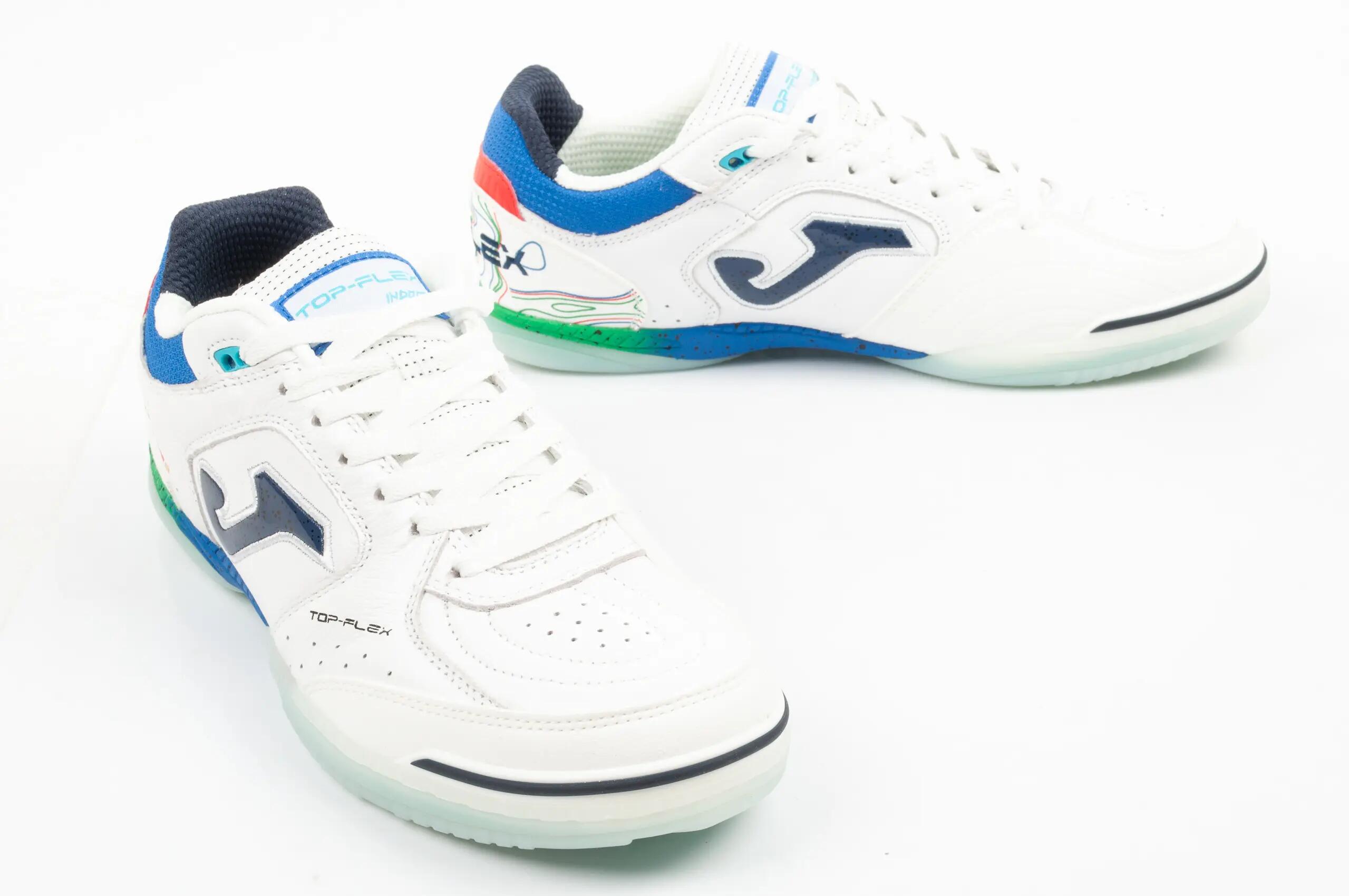 Zapatillas Fútbol Sala Adulto Joma Top Flex 26 IN Blanco 7/9