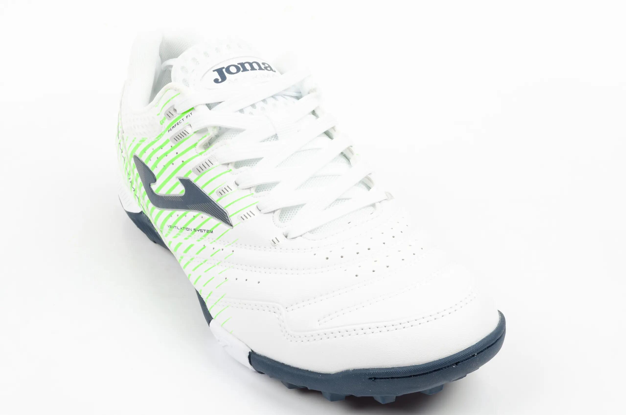 Botas Fútbol Fútbol Adulto Joma Maxima 26 TF Blanco 2/9