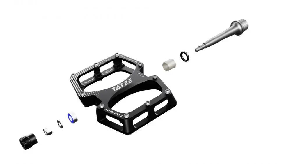 Tatze Pedale CONTACT CNC KIDS nero piattaforma 10 pin per lato 3/3