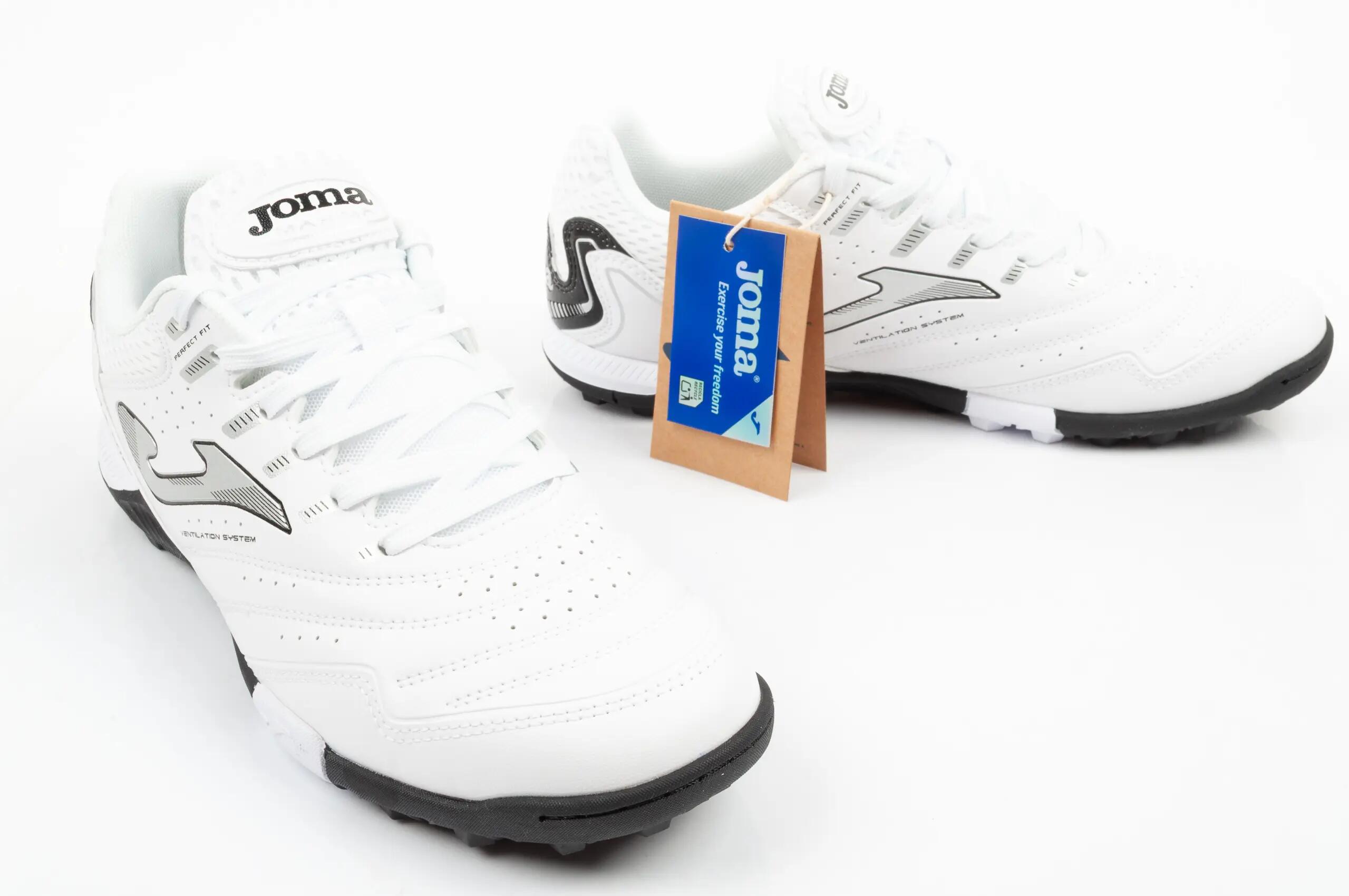 Botas Fútbol Fútbol Adulto Joma Maxima 26 TF Blanco 7/9