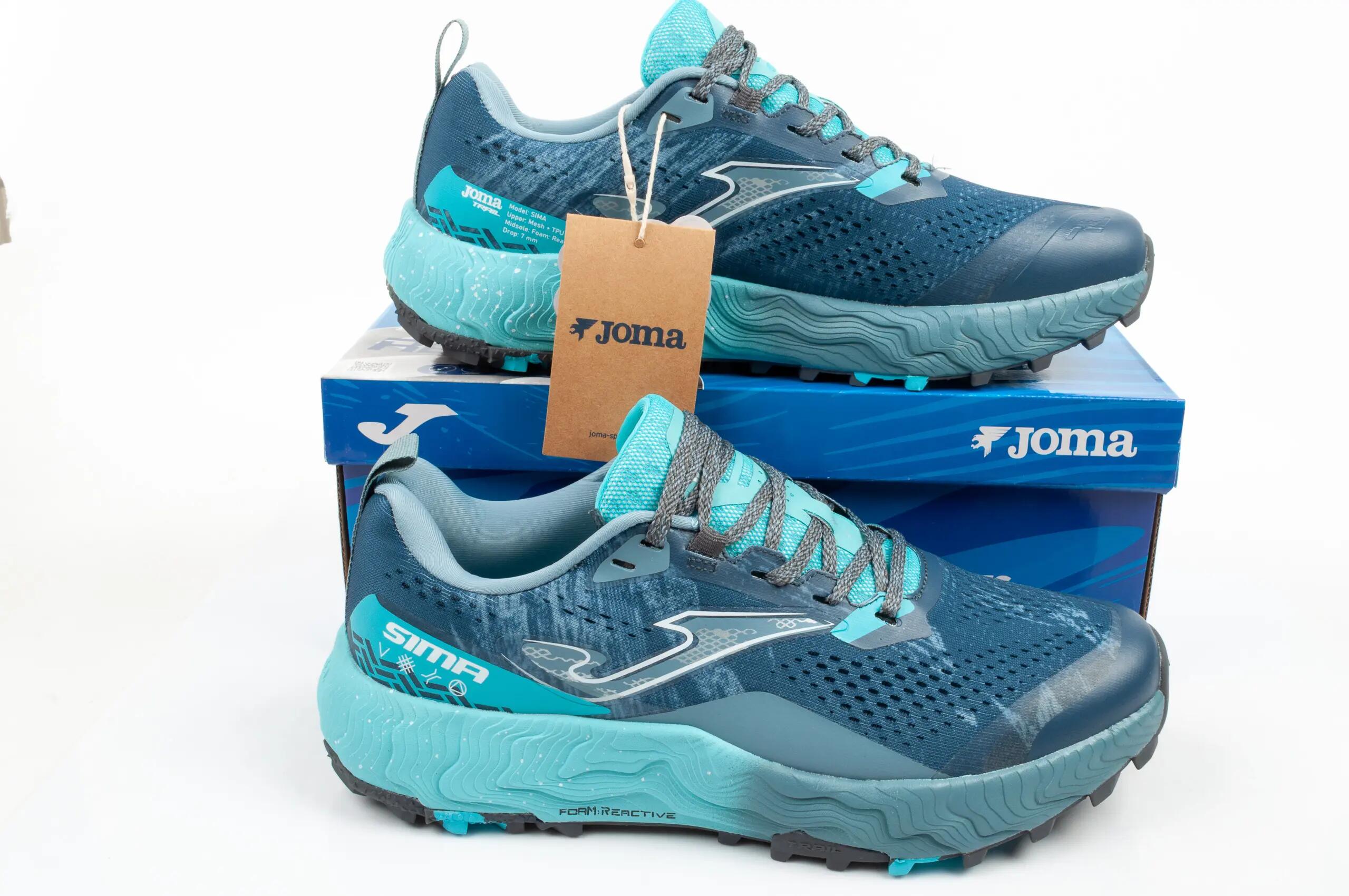 Chaussures Trail Homme Joma Sima Men 26 Gris Foncé 8/9