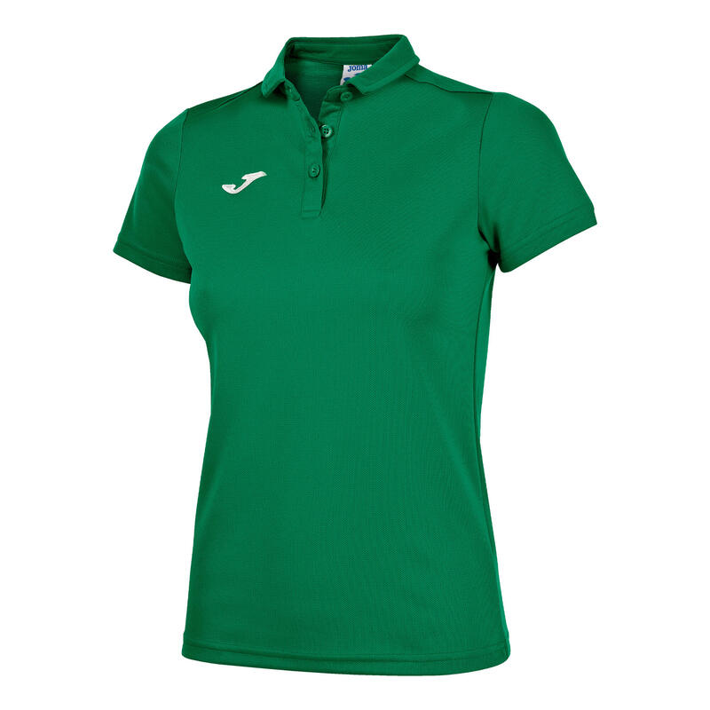Polo manches courtes Femme Joma Hobby vert