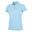 Polo manches courtes Femme Joma Hobby bleu ciel