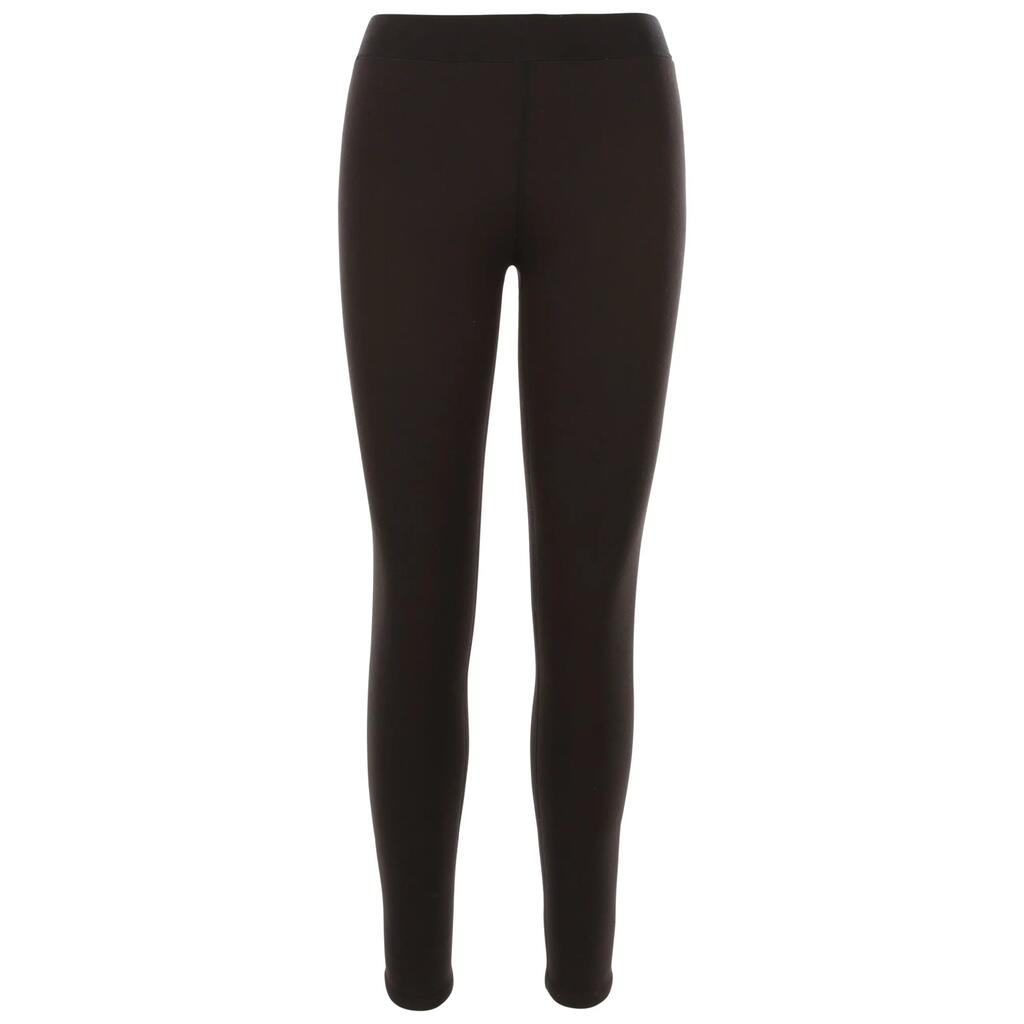 Womens Leggings Full Length Sherpa Lined Bonded - Fuzzy