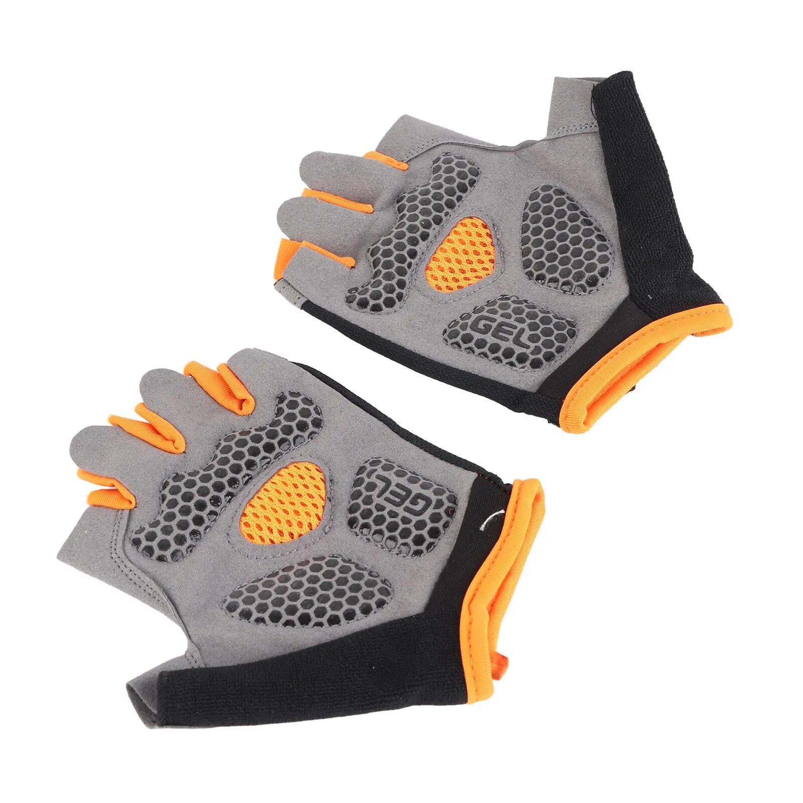 Gants de musculation antidérapants pour le cyclisme et le fitness, demi-doigts, 7/8