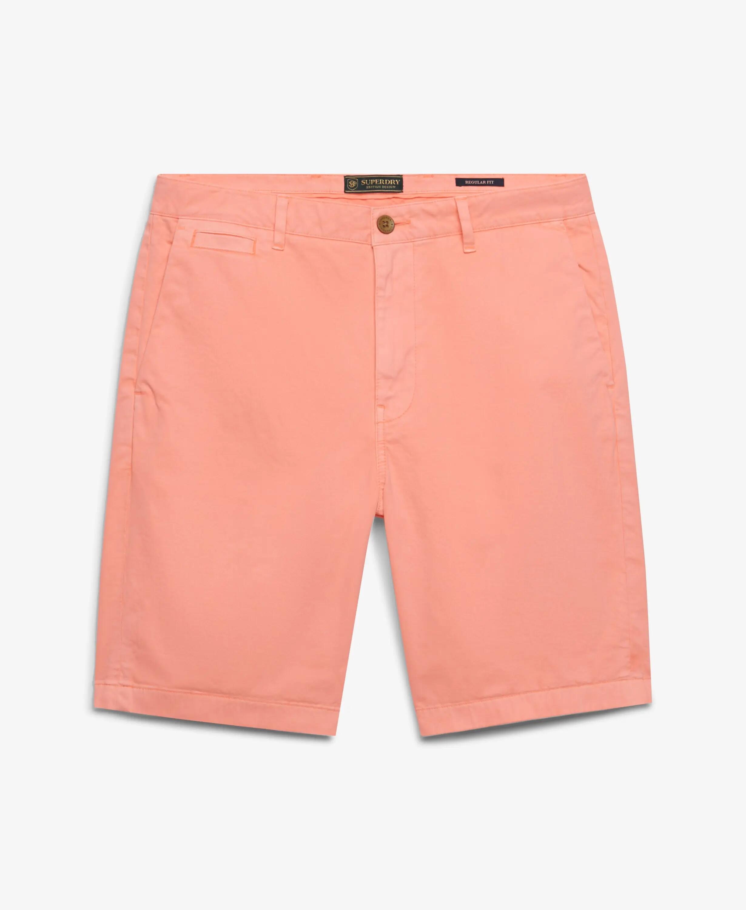 superdry Calções chino Premium Regular slim – Torch Flame Orange 7/7