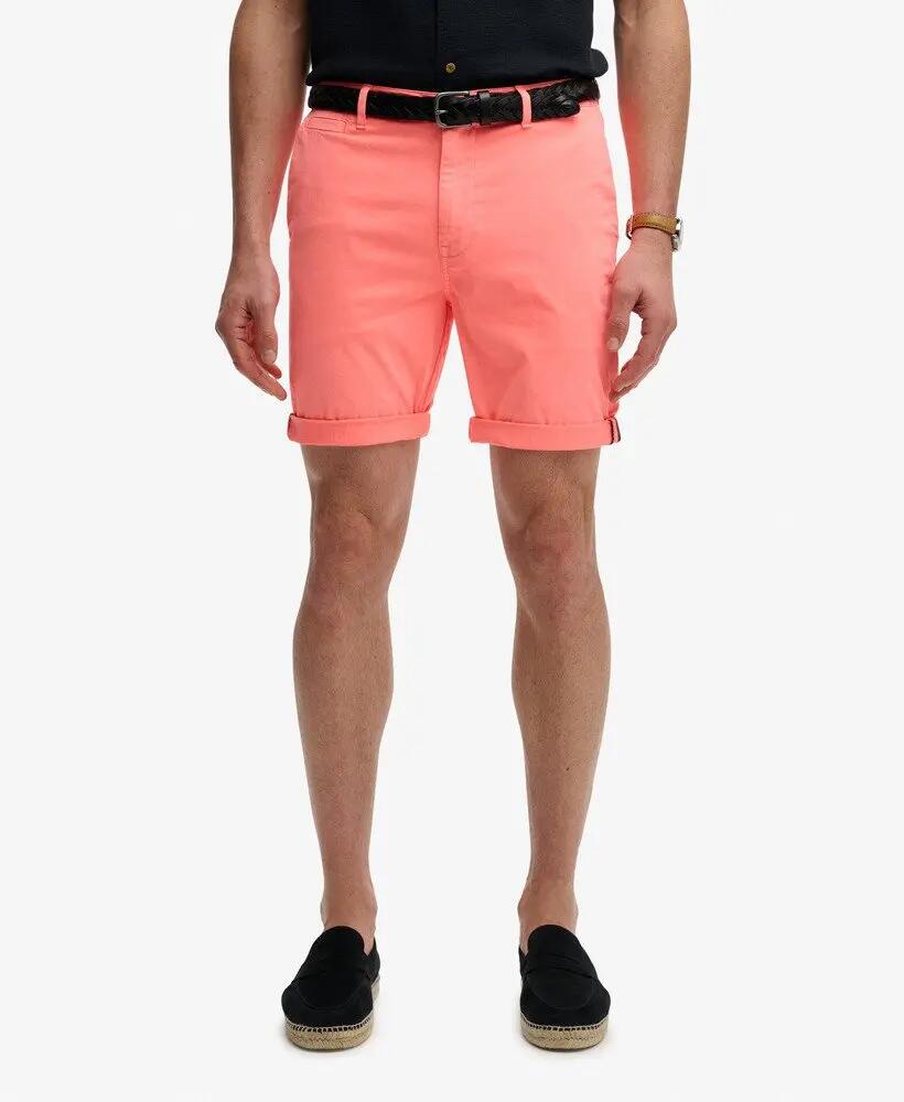 superdry Calções chino Premium Regular slim – Torch Flame Orange 3/7