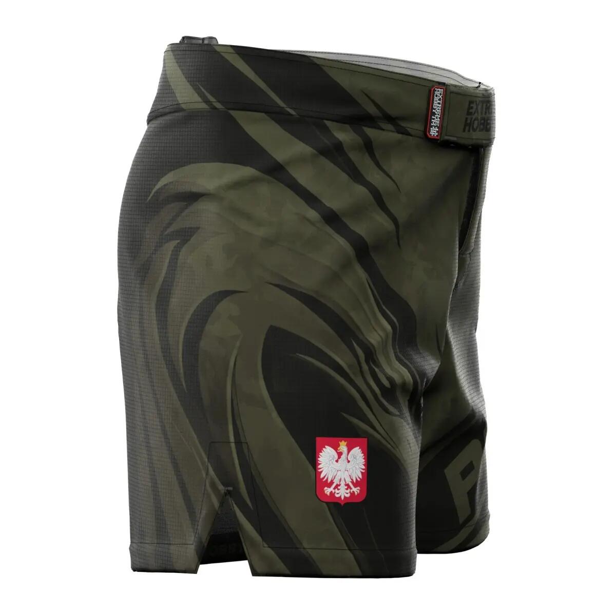 Pantaloncini sportivi uomo allenamento palestra EXTREME HOBBY POLSKA ULTIMATE 3/7