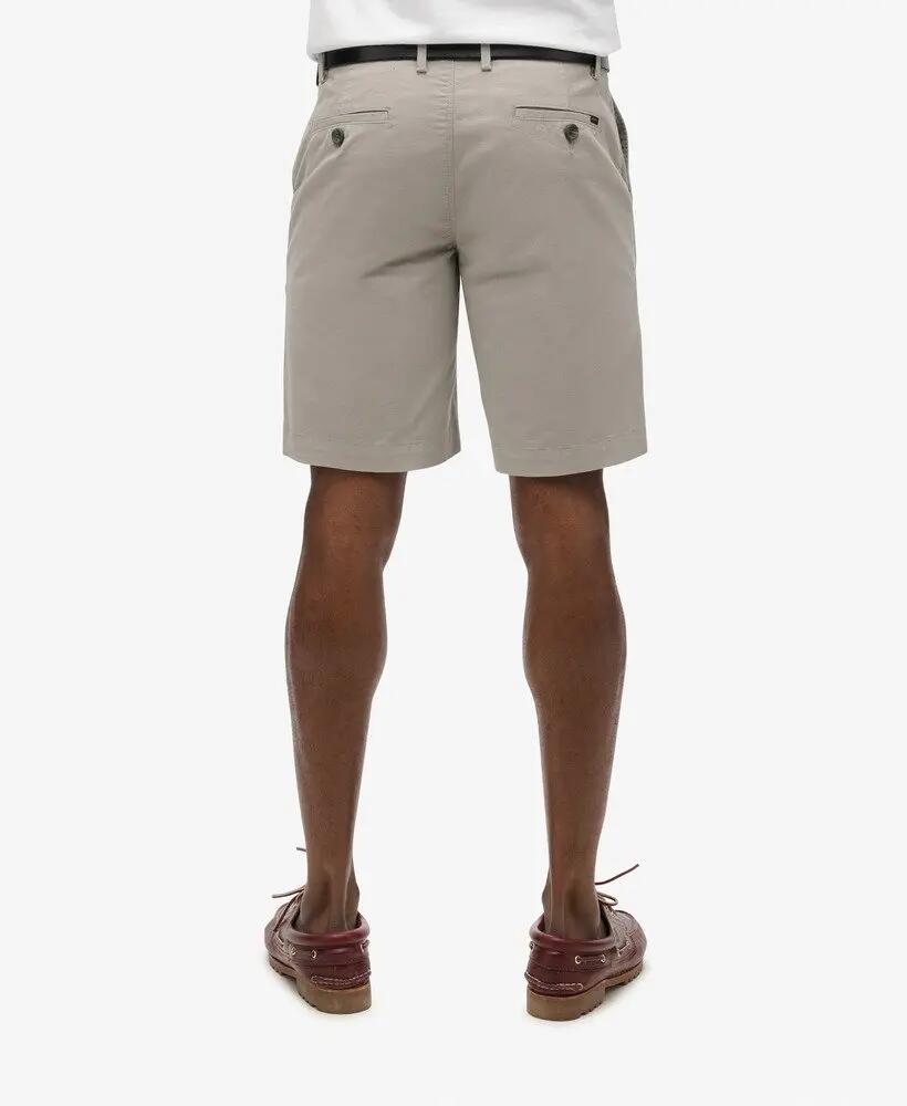 superdry Calções chino stretch para homem – DOVE GREY 3/7