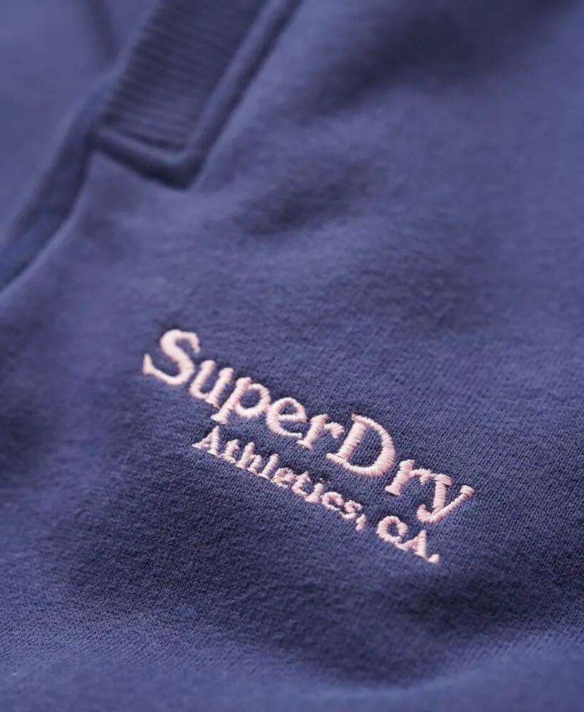 superdry Pantalon Essential Logo Joggers slim en coton mélangé – Mariner Navy 4/6