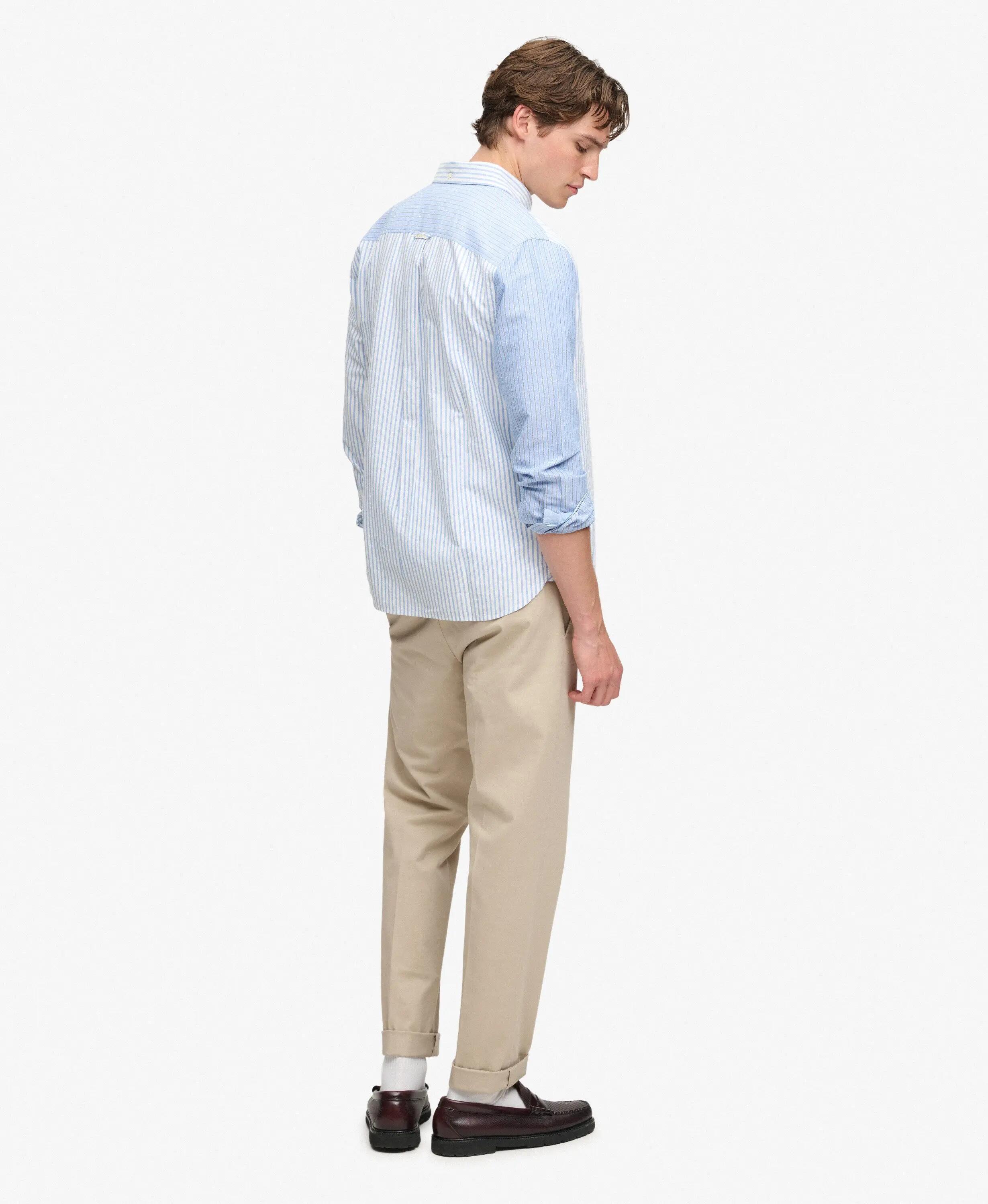 superdry Chinos Premium Regular em algodão elástico – Sandstone Brown 5/6