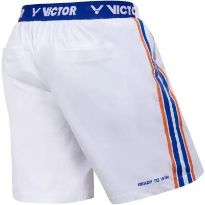victor R-2605CLS Shorts Unisex van rekbaar polyamide – 1998A Bright White (A) 3/4
