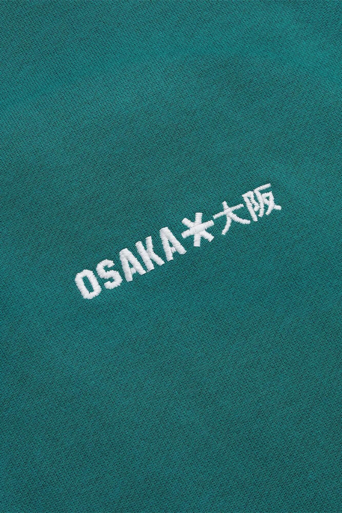 Osaka Men Half Zip Sweater Transformative Teal 6/6
