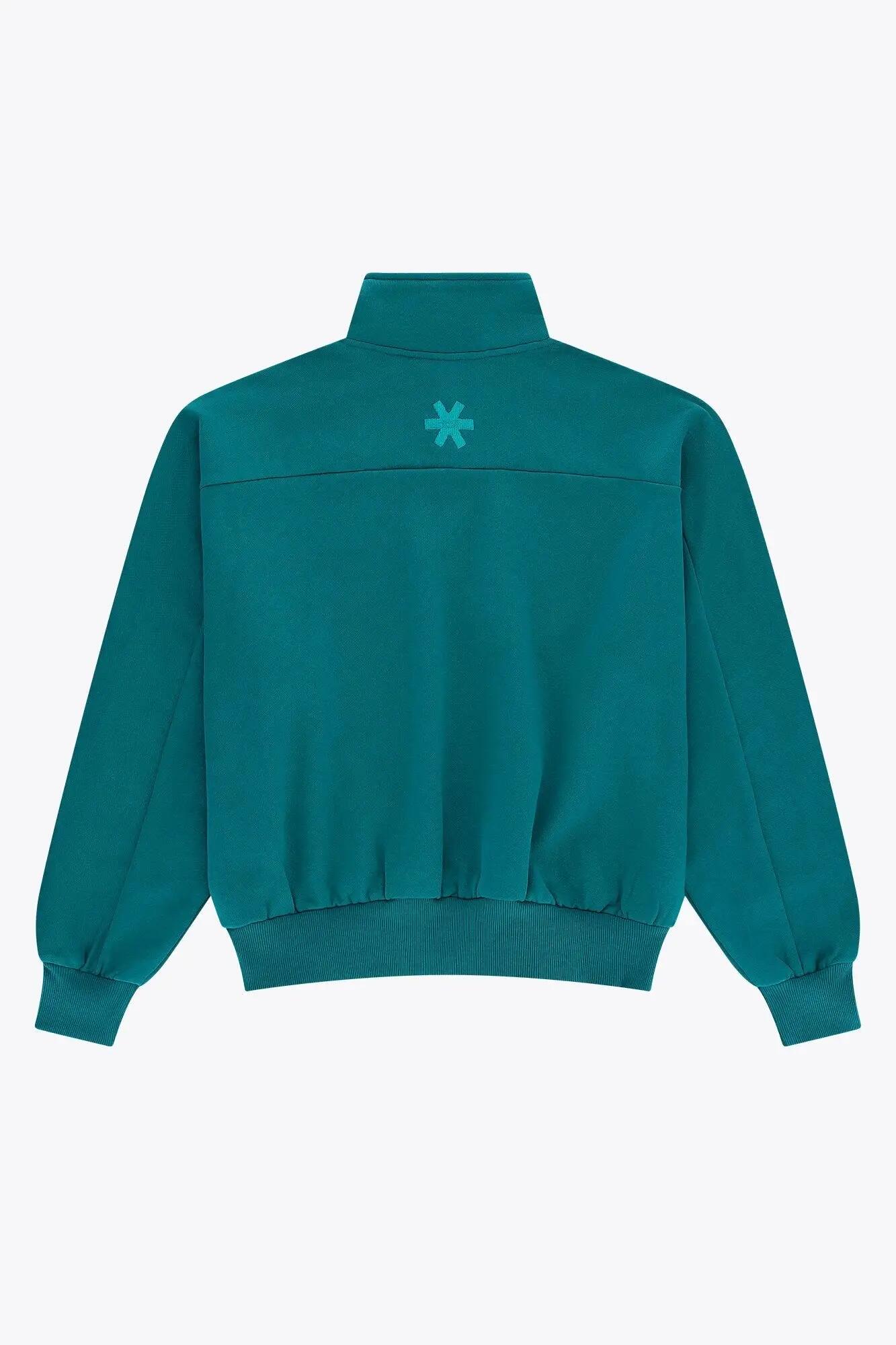 Osaka Men Half Zip Sweater Transformative Teal 3/6