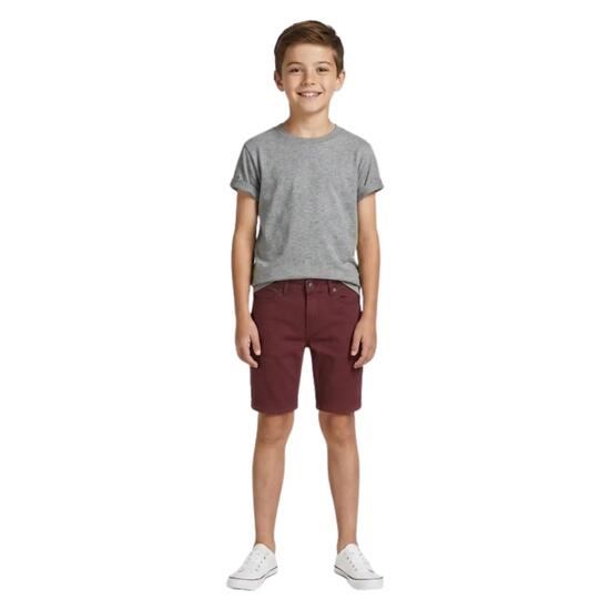Pantalones Cortos Niño Element Owen Burdeos Clásico Algodón