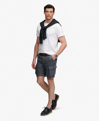 Superdry core cargo shorts – relaxed fit, twill 97% katoen – eclipse navy