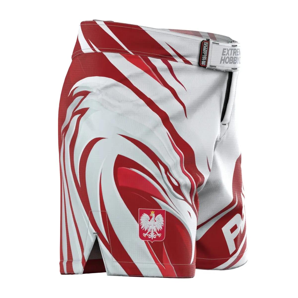 Pantaloncini sportivi uomo allenamento palestra EXTREME HOBBY POLSKA ULTIMATE 3/6