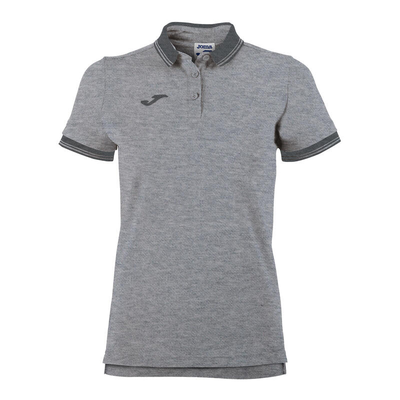 Polo manches courtes Femme Joma Bali ii gris