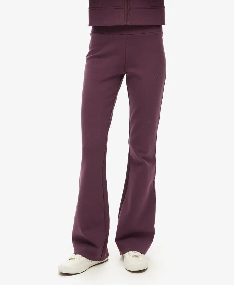 superdry Pantalon Sport Tech Lr Flare Jogger – Smoky Aubergine Purple 3/5