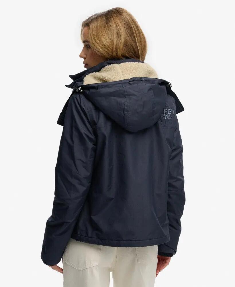 superdry Giacca Hooded Arctic Windcheater antivento idrorepellente – DARKEST 6/7