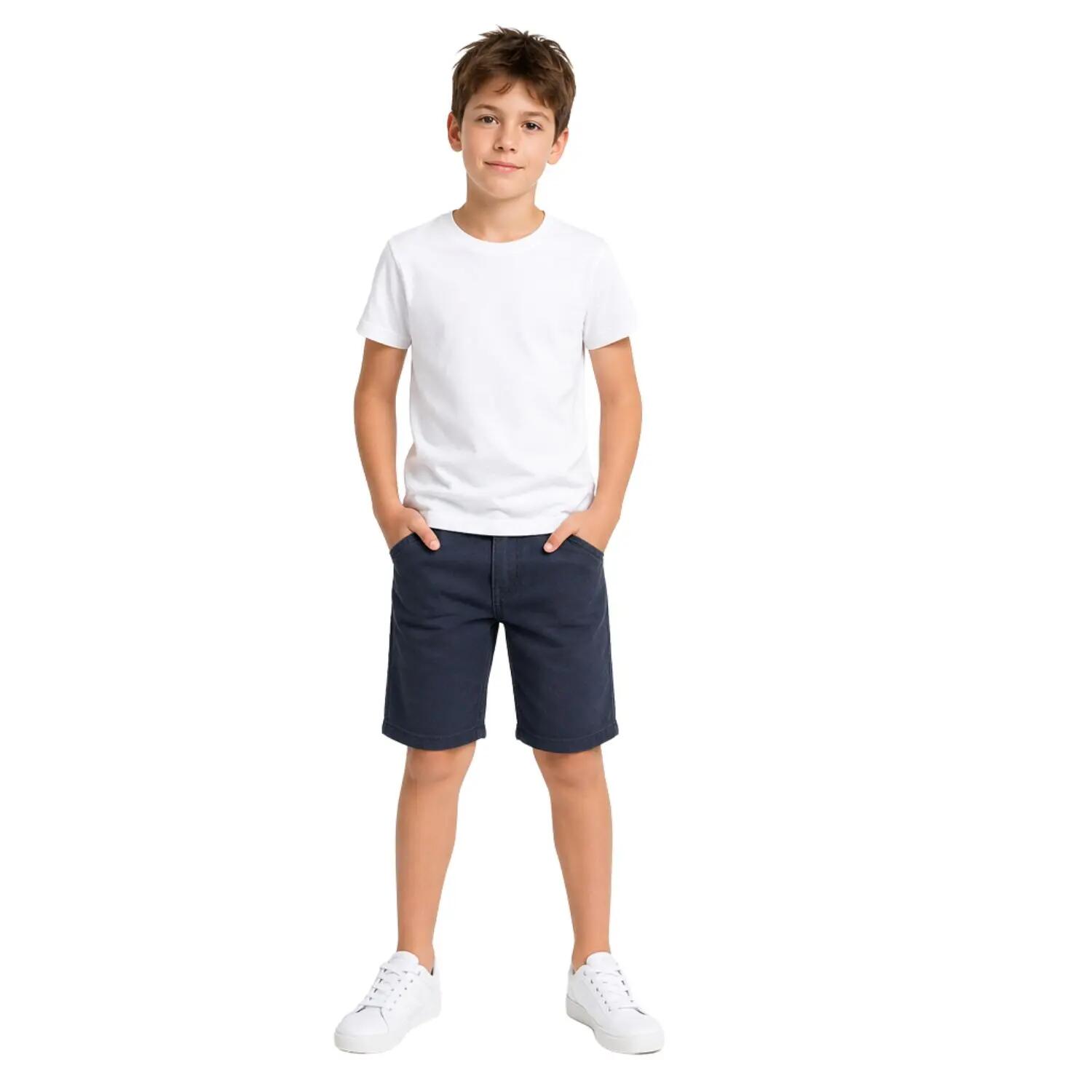Pantaloni scurți chino albaștri pentru băieți Element Own