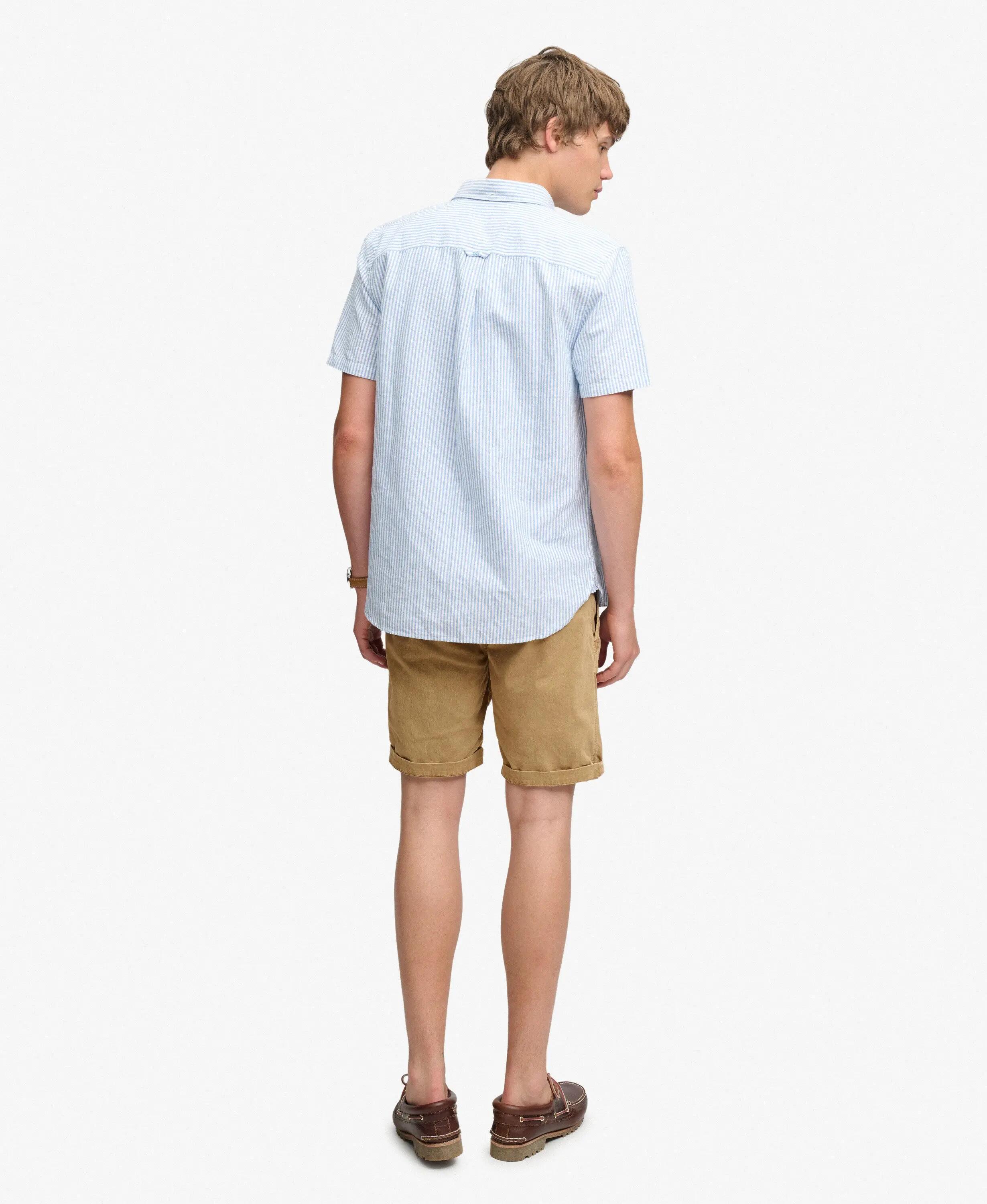 superdry Utility Chino Shorts corte recto algodón elástico – Classic Tan Brown 5/6